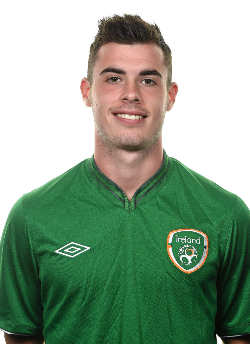 8 September 2014; Joel Coustrain, Republic of Ireland. Republic of Ireland U19 Squad Portraits, Tallaght Stadium, Tallaght, Co. Dublin. Picture credit: Pat Murphy / SPORTSFILE *** NO REPRODUCTION FEE ***